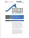 Housing Justice Attorney Recruitment Event