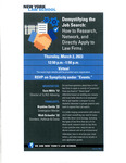 Demystifying the Job Search: How to Research, Network, and Directly Apply to Law Firms