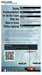 Testing Accommodations for the Bar Exam: What You Need to Know Before Applying by Office of Academic and Bar Success Initiatives