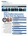 Update on Early Conflict Intervention in New York City Agencies