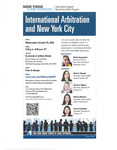 International Arbitration and New York City