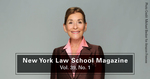 New York Law School Magazine, Vol. 39, No. 1