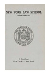 1963 Spring - 1964 Spring Bulletin by New York Law School