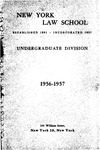 1956-57 Undergraduate Division