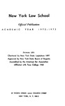 1972-1973 Bulletin