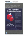 New York State Election Law Issues