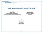New York City Startup Report: 1H2014 by New York Law School