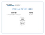 NYLS LOAN REPORT: 1H2014 by New York Law School
