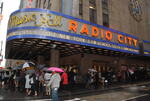 NYLS on the marquee at Radio City Music Hall