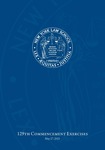 2021 Commencement Program by New York Law School