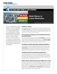 Black History in Lower Manhattan by Jennifer Bancamper