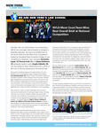 NYLS Moot Court Team Wins Best Overall Brief at National Competition by Jennifer Bancamper