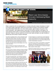 Patent Law Clinic Assists Innovator Addressing Water Insecurity by Shahrokh Falati