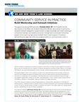 Community Service In Practice: BLSA Mentorship and Outreach Initiatives by New York Law School