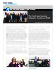 The Family Law Quarterly Celebrates Five Years at NYLS by Jennifer Bancamper