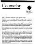 Counselor, November 1991 by New York Law School