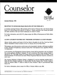 Counselor, January - February 1992 by New York Law School
