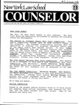 Counselor, October 1986 by New York Law School