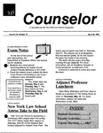 Counselor, vol 16, no. 13, April 29, 1996 by New York Law School