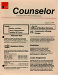 Counselor, August 21, 1995