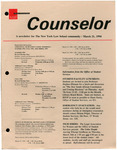 Counselor, March 21, 1994