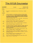 The NYLS Counselor, October 30, 1985 by New York Law School
