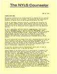 The NYLS Counselor, June 26, 1985 by New York Law School