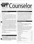 Counselor, vol. 22, no. 4, October 9, 2001