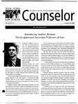 Counselor, vol. 22, no. 15, January 29, 2002 by New York Law School