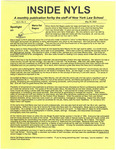 Inside NYLS, vol 4, no. 6, May 25, 2000