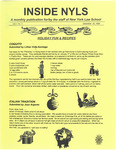 Inside NYLS, vol. 4, no. 3, December 25, 1999