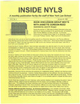 Inside NYLS, vol. 3, no. 4, January 25, 1999 by New York Law School
