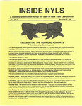 Inside NYLS, vol. 3, no. 3, November 25, 1998