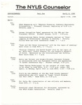 The NYLS Counselor, April 4, 1986 by New York Law School