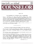 Counselor, March 1990 by New York Law School