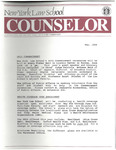 Counselor, May 1988 by New York Law School