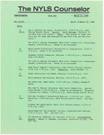 The NYLS Counselor, March 15, 1984 by New York Law School