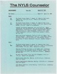 The NYLS Counselor, March 30, 1984 by New York Law School