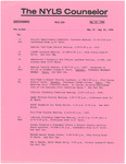 The NYLS Counselor, May 10, 1984 by New York Law School