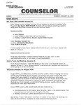 Counselor, vol. 25, no. 21, January 24, 2005 by New York Law School
