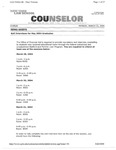 Counselor, vol. 24, no. 28, March 22, 2004 by New York Law School