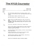 The NYLS Counselor, March 1, 1985 by New York Law School