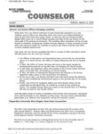 Counselor, vol. 24, no. 27, March 15, 2004