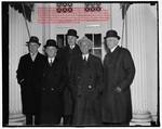 Colby M. Chester, Class of 1900 was the President and then Chairman of the General Foods Corporation on Steps of White House before Meeting President Roosevelt. by New York Law School