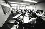 Professor David Chang teaching a class by New York Law School