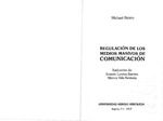 Regulación de los Medios Masivos de Comunicación by Michael Botein