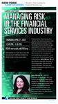 Lunch Lecture | Managing Risk in the Financial Services Industry