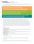 Fashion Law and Technology: 3D Printing and Its Legal Implications by New York Law School