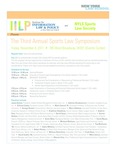 The Third Annual Sports Law Symposium