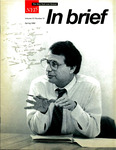 In Brief, vol 10, no. 15, Spring 1992 by New York Law School